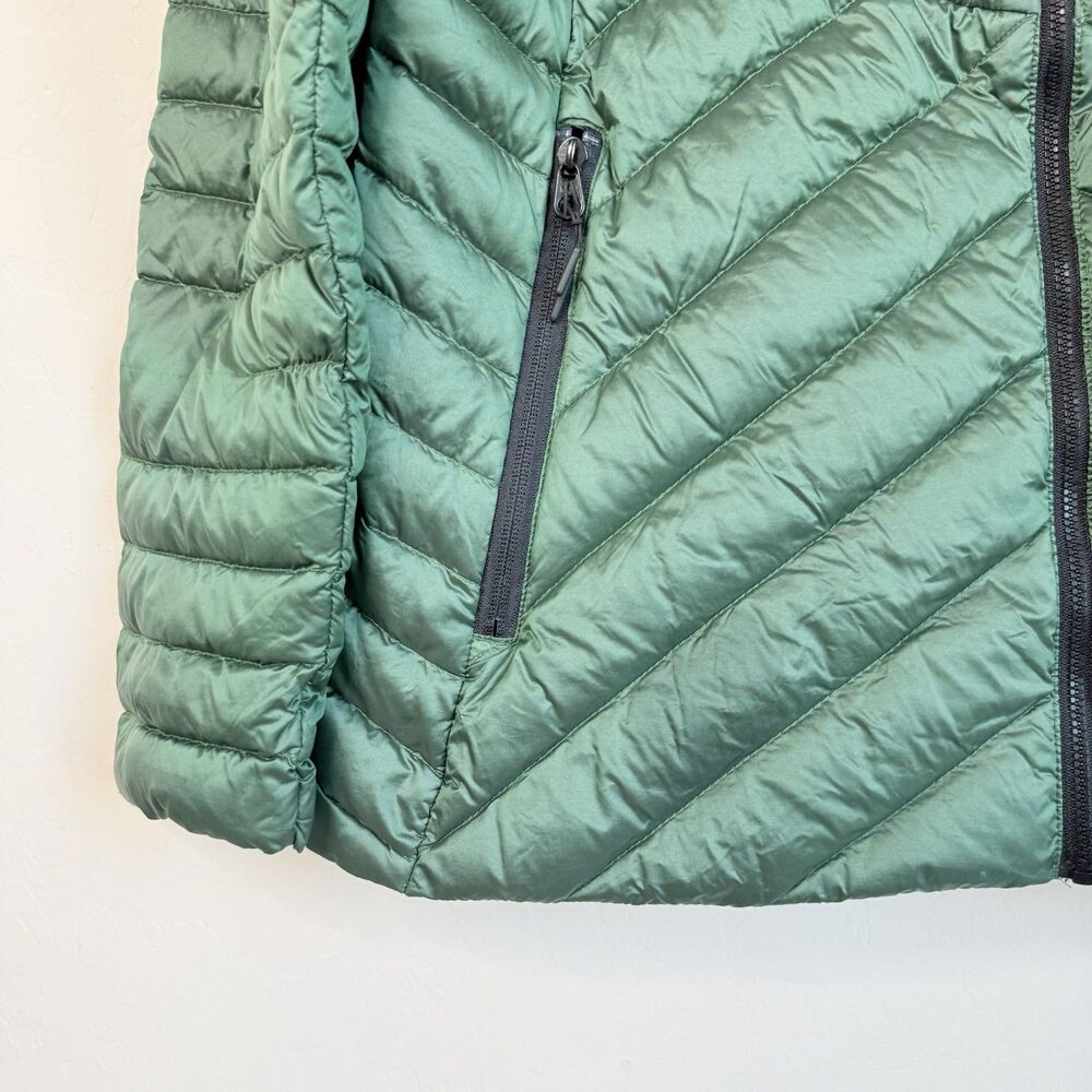 All In Motion Womens Extra Large Lightweight Packable Down Puffer Jacket Green - Picture 2 of 16